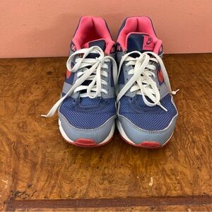 Nike Air Max Women Size 9.5 Blue Gray Pink Navigate 454249-400  Running Shoes